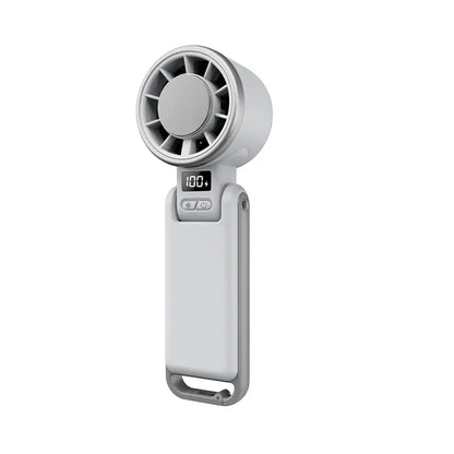2026 Upgraded Portable Fan – Handheld High-Speed Fan, 100 Adjustable Levels, Foldable for Travel & Outdoor Use